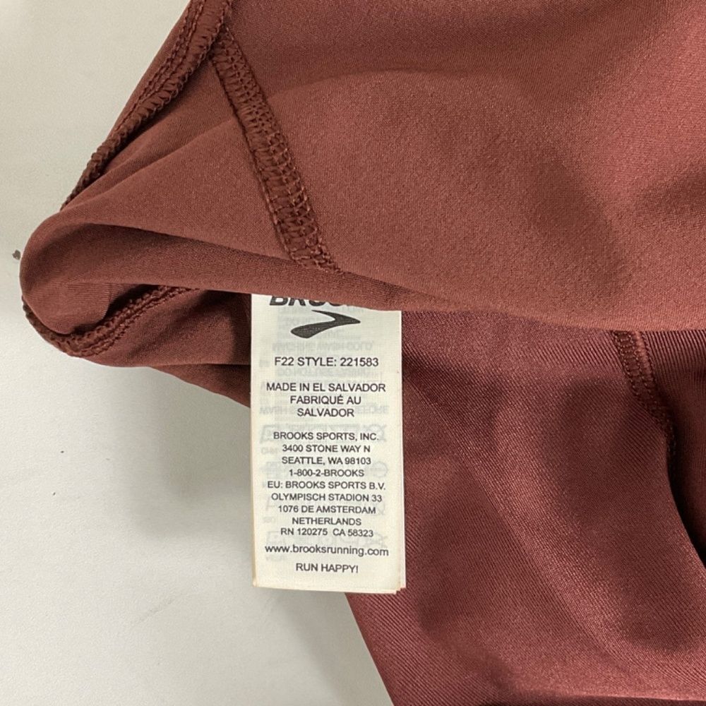 Brooks Women's Athletic Shorts - Brown - Picture 8 of 11